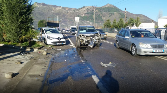 Aksident, perplasje makinash1