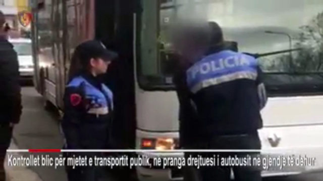 Arrestim shoferi dehur autobusi