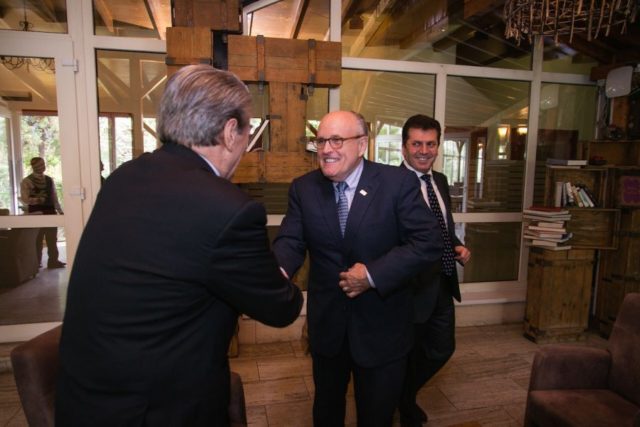 Sali BErisha - Rudy Guliani1