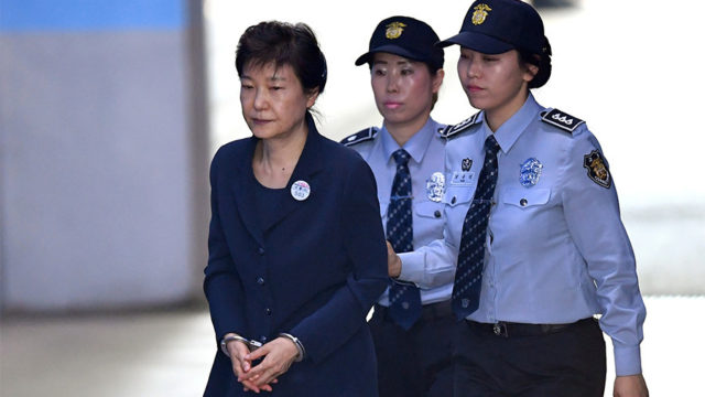 Kore e jugut Park Geun-hye