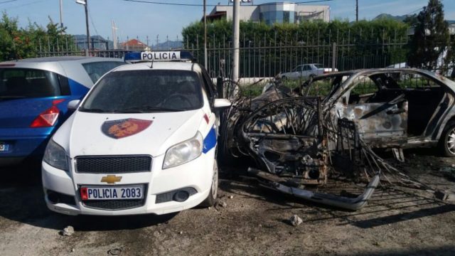 aksident makina e policise