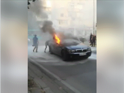 makina djegur tirane bmw1