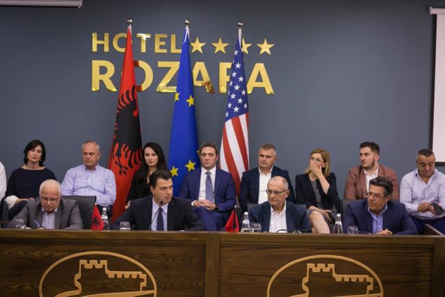 Mbledhja e opozites shkoder 2018