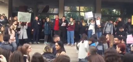 studente proteste