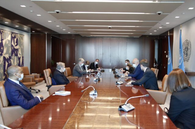 SHBA, Kryeministri Rama takon Sekretarin e Përgjithshëm të OKB, António Guterres, mësohen detaje nga biseda