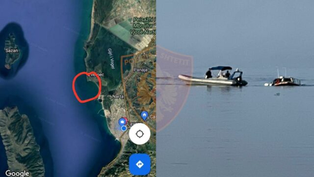 Skafi me italianë përplaset me shkëmbin në Zvërnec, policia kufitare shpëton 4 persona