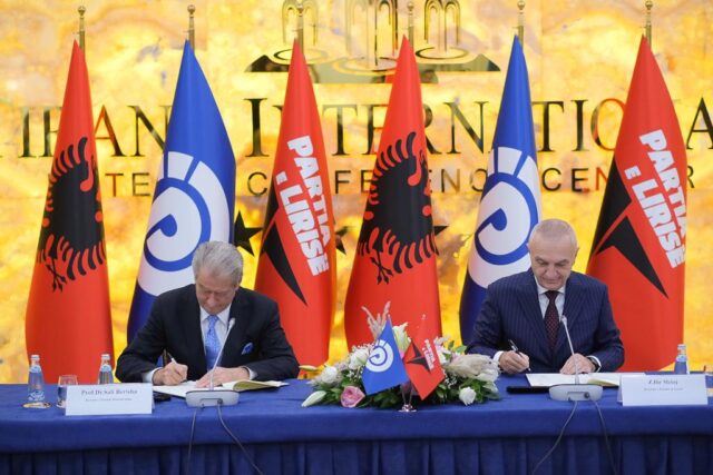 Berisha meta marreveshje