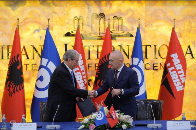 Berisha meta marreveshje