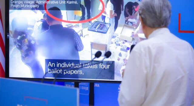 Video e manipulimit të votimit shfaqet para përfaqësuesve të Këshillit të Europës në Strasburg
